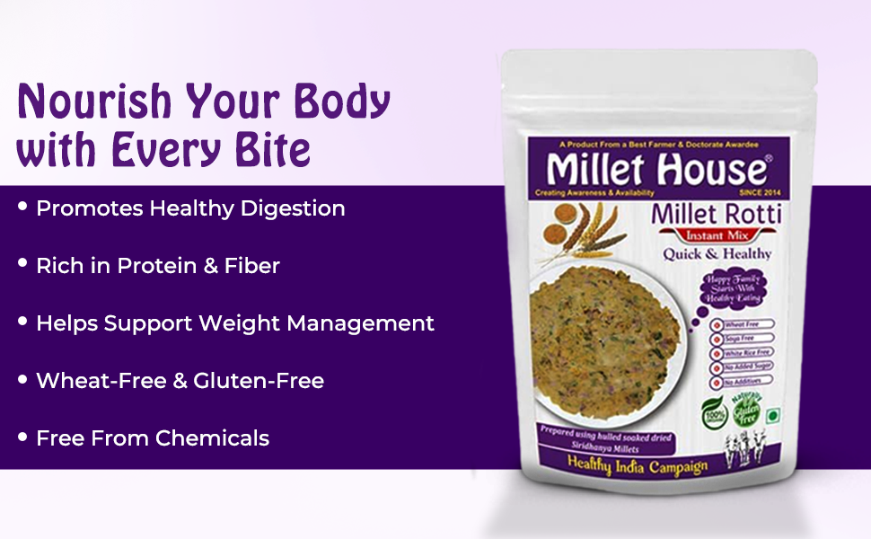 Millets Rotti Instant Mix – Millet House