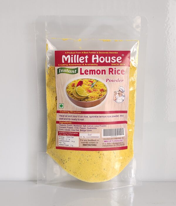 Combo 1 - Unique 6 Products - Bisibele Bath powder 100grams | Puliyogare Powder 100grams | Lemon Rice Powder 100grams | Vangibath Powder 100grams | Turmeric Powder 100grams | Jaggery Powder 250grams - Image 5
