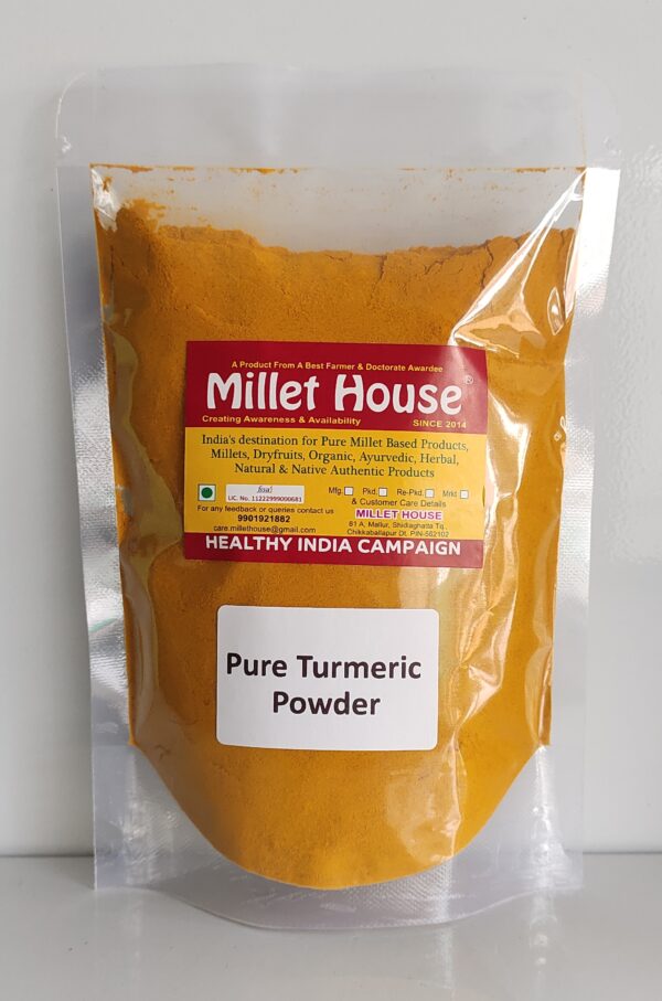 Combo 1 - Unique 6 Products - Bisibele Bath powder 100grams | Puliyogare Powder 100grams | Lemon Rice Powder 100grams | Vangibath Powder 100grams | Turmeric Powder 100grams | Jaggery Powder 250grams - Image 6